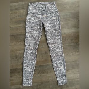Lululemon Wunder Under High Rise Tight 28” Womens Size 6 Frozen Vista Alpine